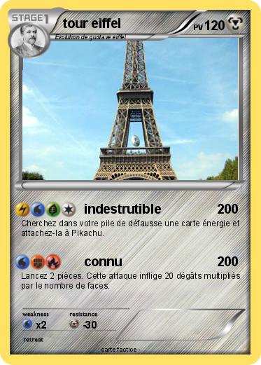 Pokemon tour eiffel