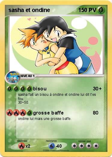 Pokemon sasha et ondine