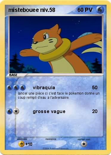 Pokemon mistebouee niv.58