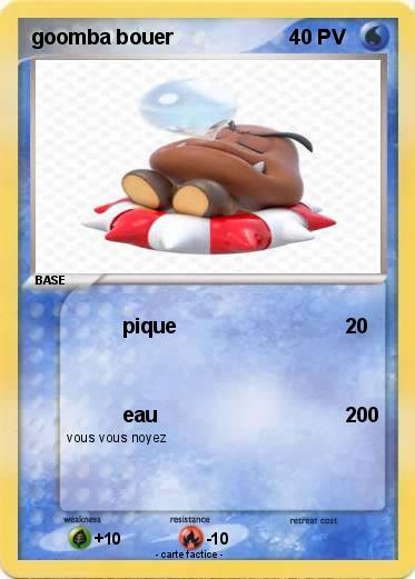 Pokemon goomba bouer