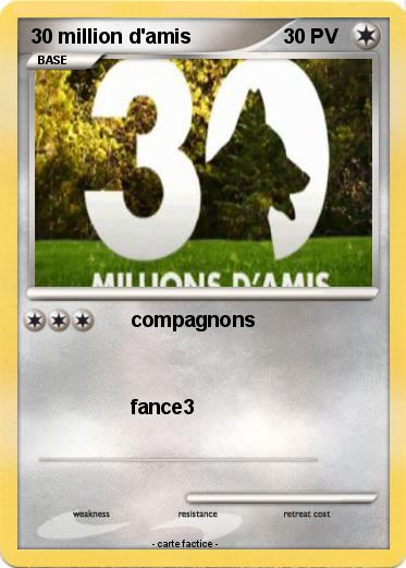 Pokemon 30 million d'amis