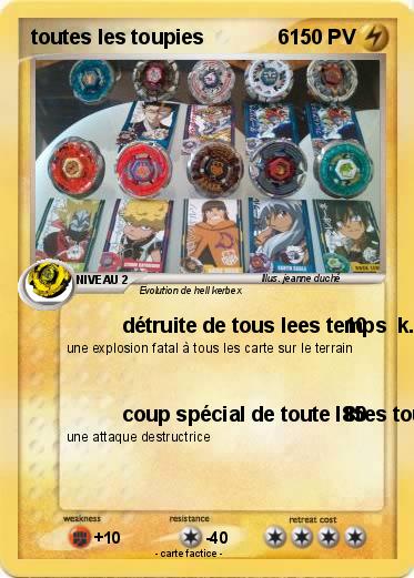Pokemon toutes les toupies             6