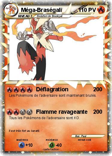Pokemon Méga-Braségali
