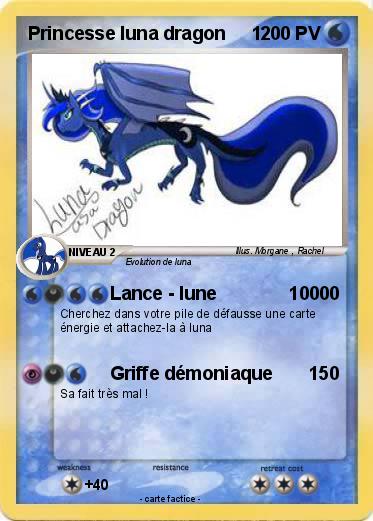 Pokemon Princesse luna dragon     1