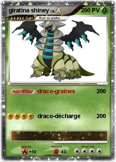 Pokemon giratina shiney