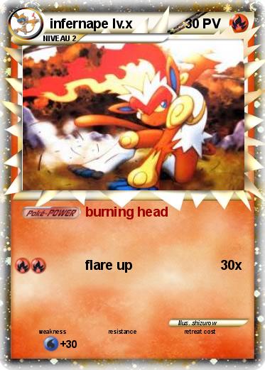 Pokemon infernape lv.x