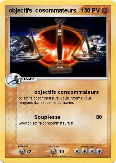 Pokemon objectifs  cosommateurs