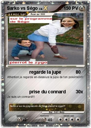 Pokemon Sarko vs Ségo