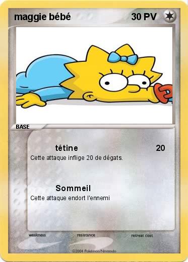 Pokemon maggie bébé