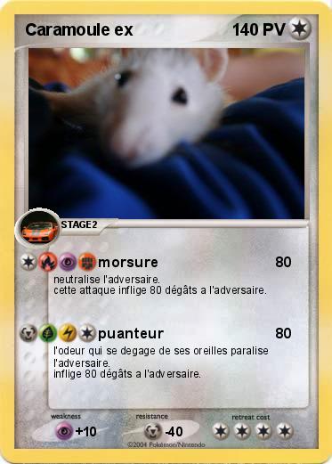 Pokemon Caramoule ex