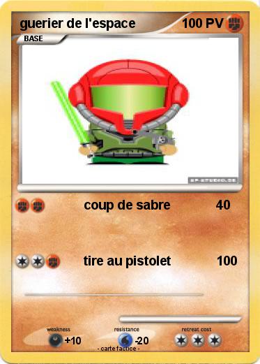 Pokemon guerier de l'espace