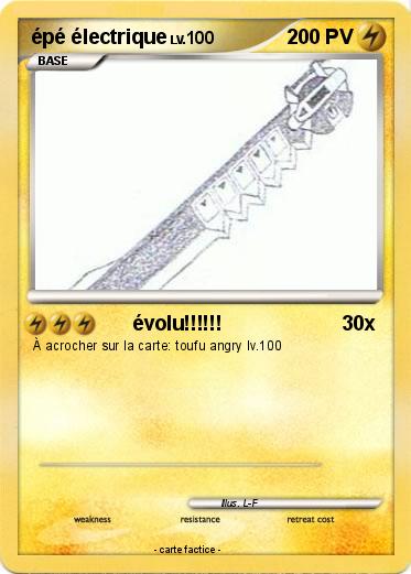 Pokemon épé électrique