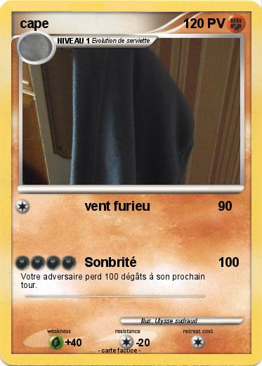 Pokemon cape