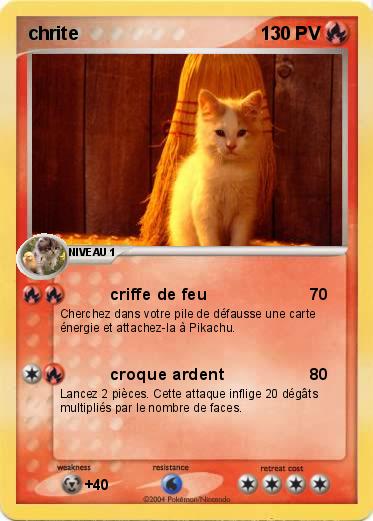 Pokemon chrite