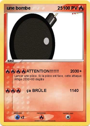 Pokemon une bombe                      25