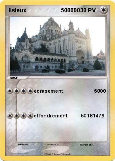 Pokemon lisieux                      500000