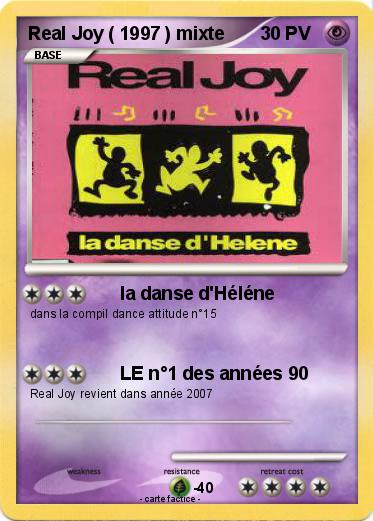 Pokemon Real Joy ( 1997 ) mixte