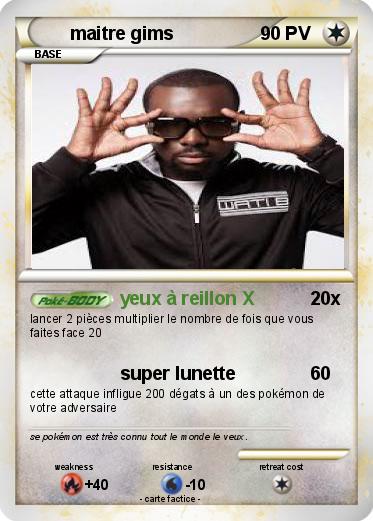 Pokemon maitre gims