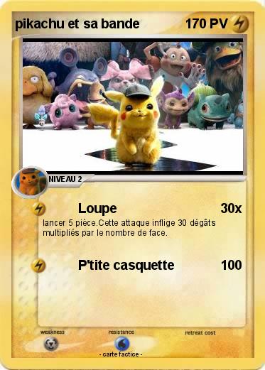 Pokemon pikachu et sa bande