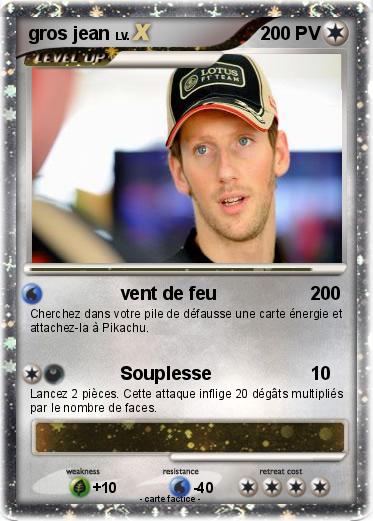 Pokemon gros jean