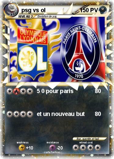 Pokemon psg vs ol