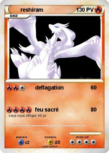 Pokemon reshiram