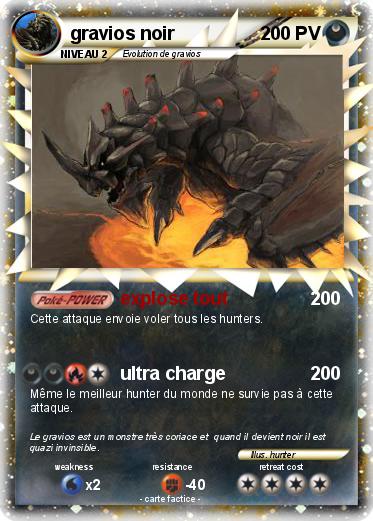 Pokemon gravios noir