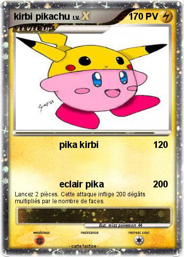 Pokemon kirbi pikachu