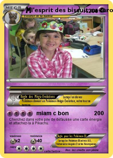 Pokemon l'esprit des biscuit au carotte