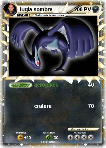 Pokemon lugia sombre