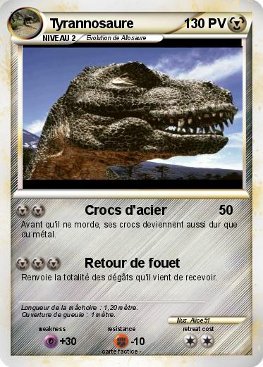 Pokemon Tyrannosaure