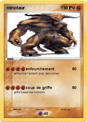 Pokemon minotaur