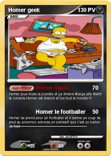 Pokemon Homer geek