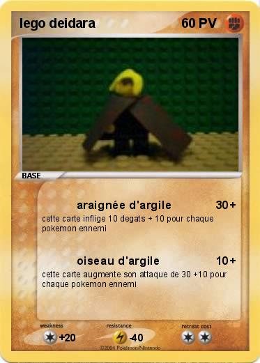 Pokemon lego deidara