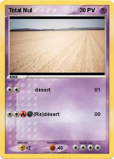 Pokemon Total Nul