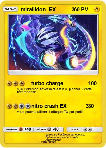 Pokemon mirailldon  EX           3