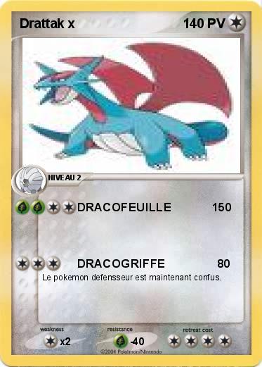 Pokemon Drattak x