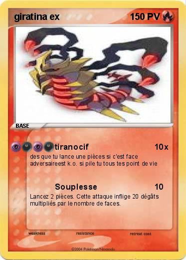 Pokemon giratina ex