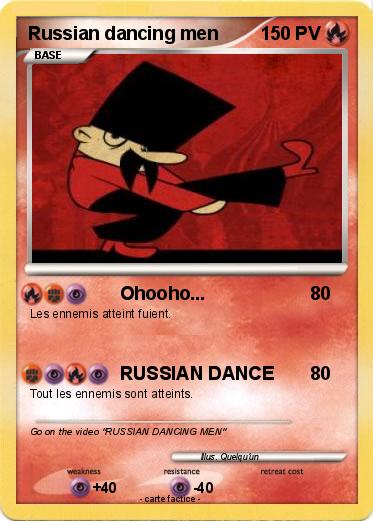 Pokemon Russian dancing men