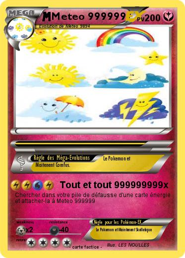 Pokemon Meteo 999999