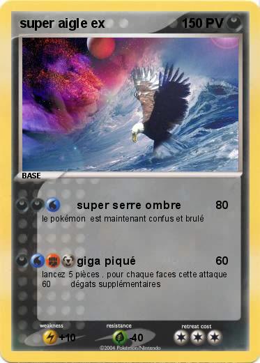 Pokemon super aigle ex