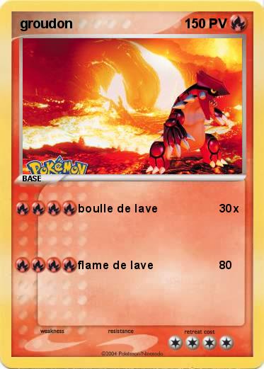 Pokemon groudon