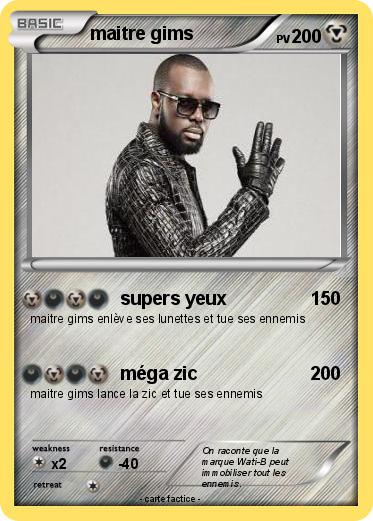 Pokemon maitre gims