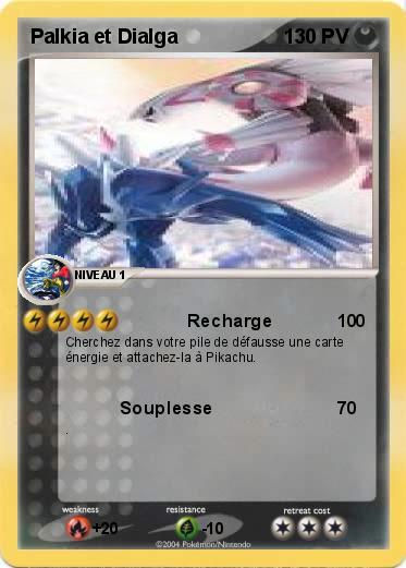Pokemon Palkia et Dialga 