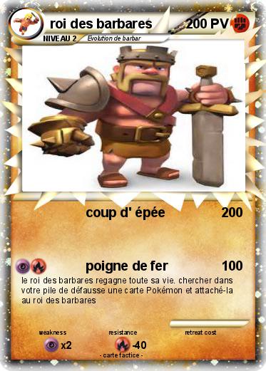 Pokemon roi des barbares