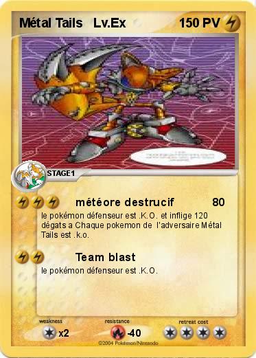 Pokemon Métal Tails   Lv.Ex                                                         