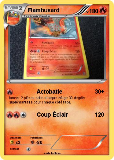 Pokemon Flambusard