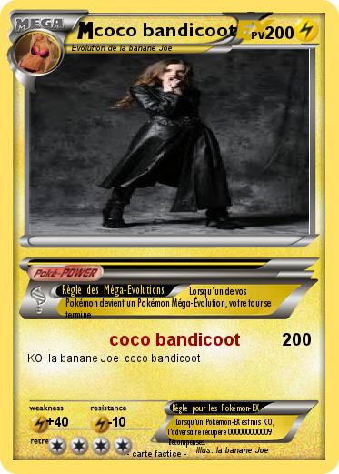 Pokemon coco bandicoot