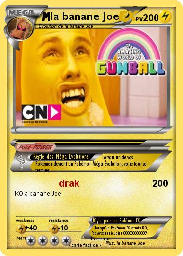 Pokemon la banane Joe