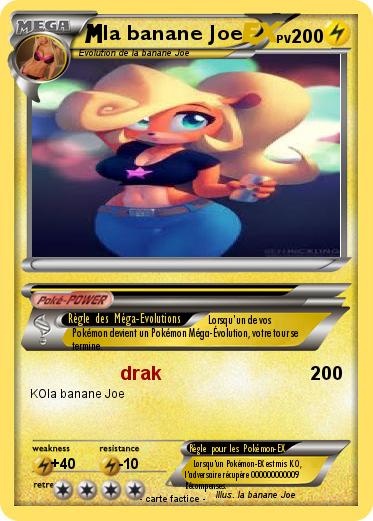 Pokemon la banane Joe